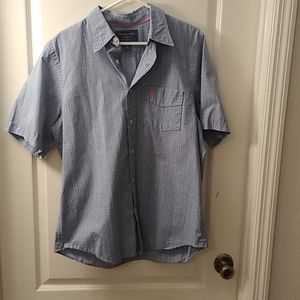 Abercrombie & Fitch plaid short sleeve shirt